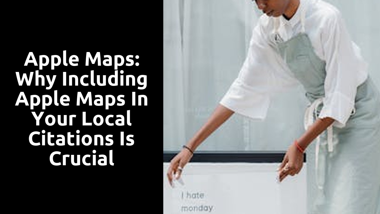 Apple Maps: Why including Apple Maps in your local citations is crucial