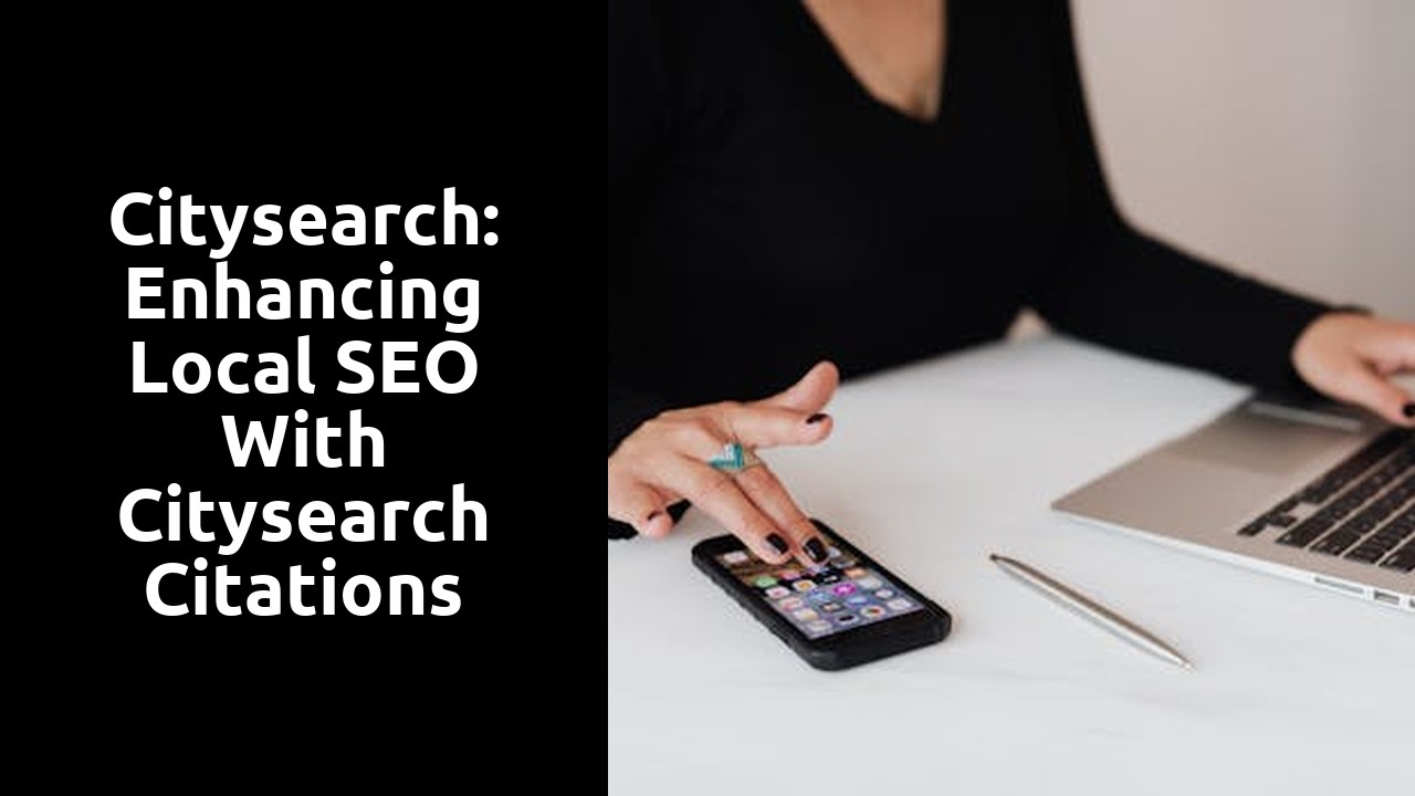 Citysearch: Enhancing local SEO with Citysearch citations