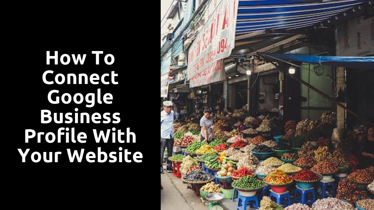 How to connect Google Business Profile with your website