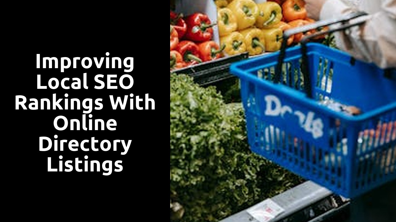 Improving local SEO rankings with online directory listings