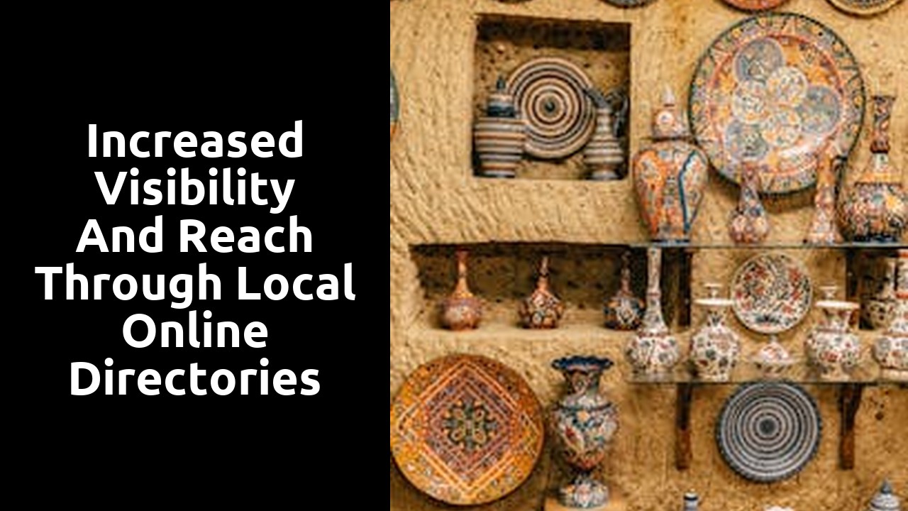 Increased visibility and reach through local online directories