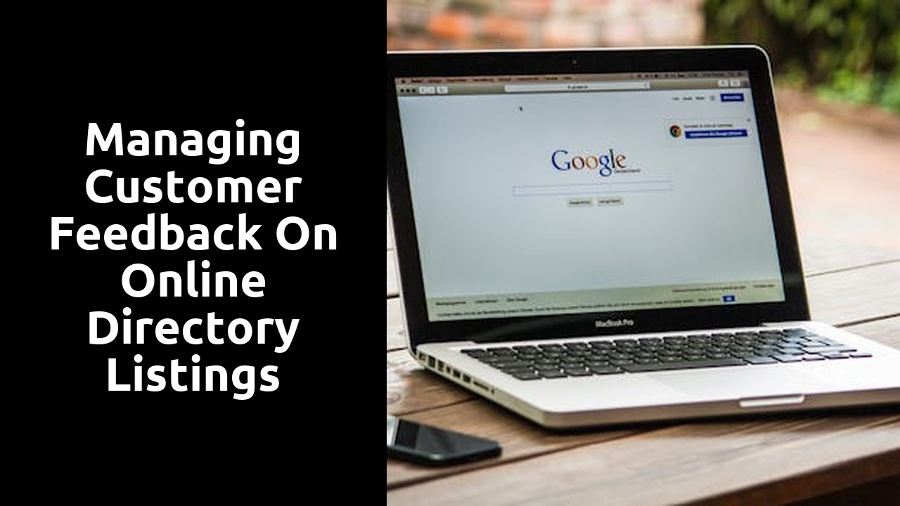 Managing customer feedback on online directory listings