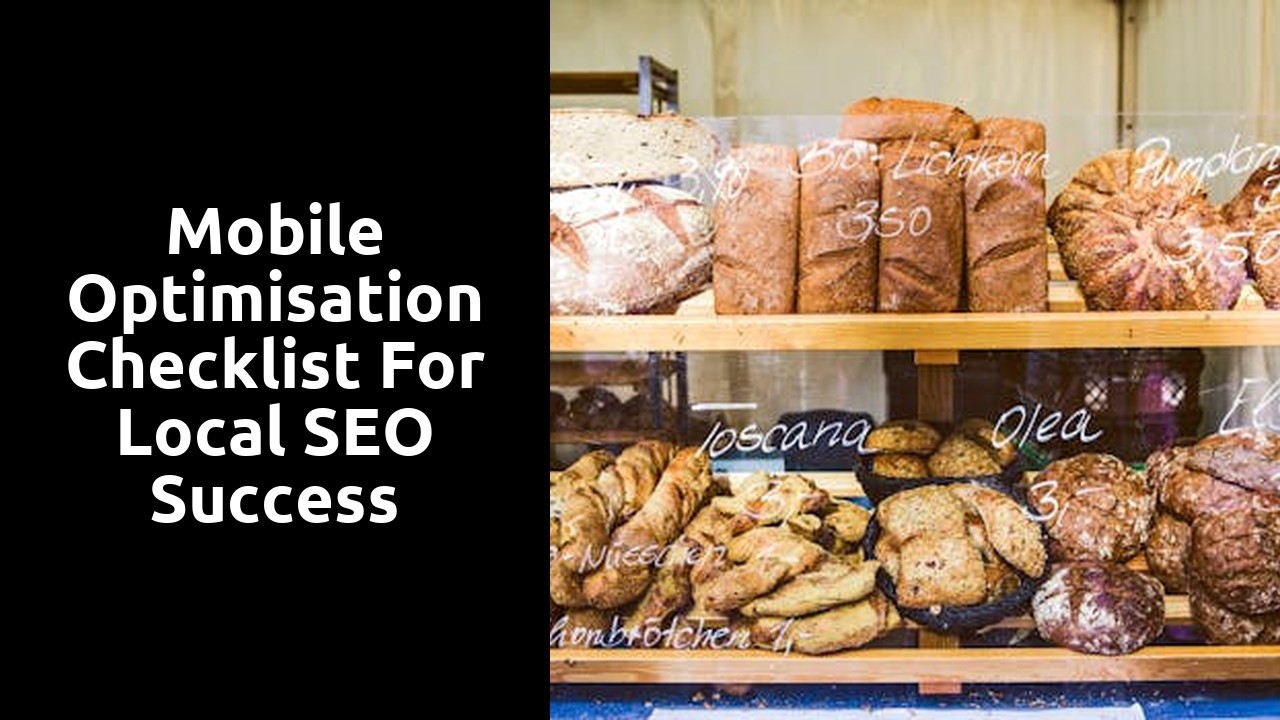 Mobile optimisation Checklist for Local SEO Success