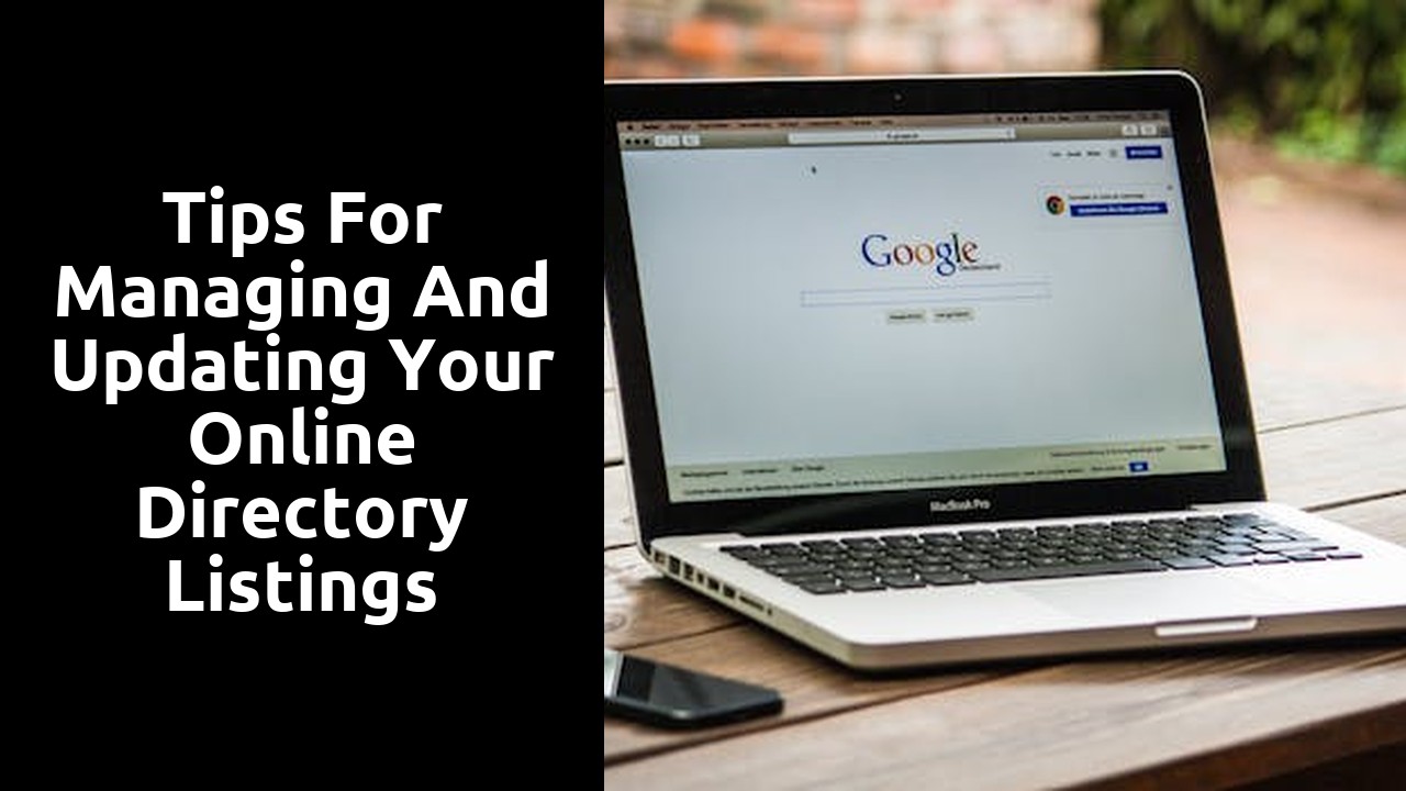Tips for Managing and Updating Your Online Directory Listings